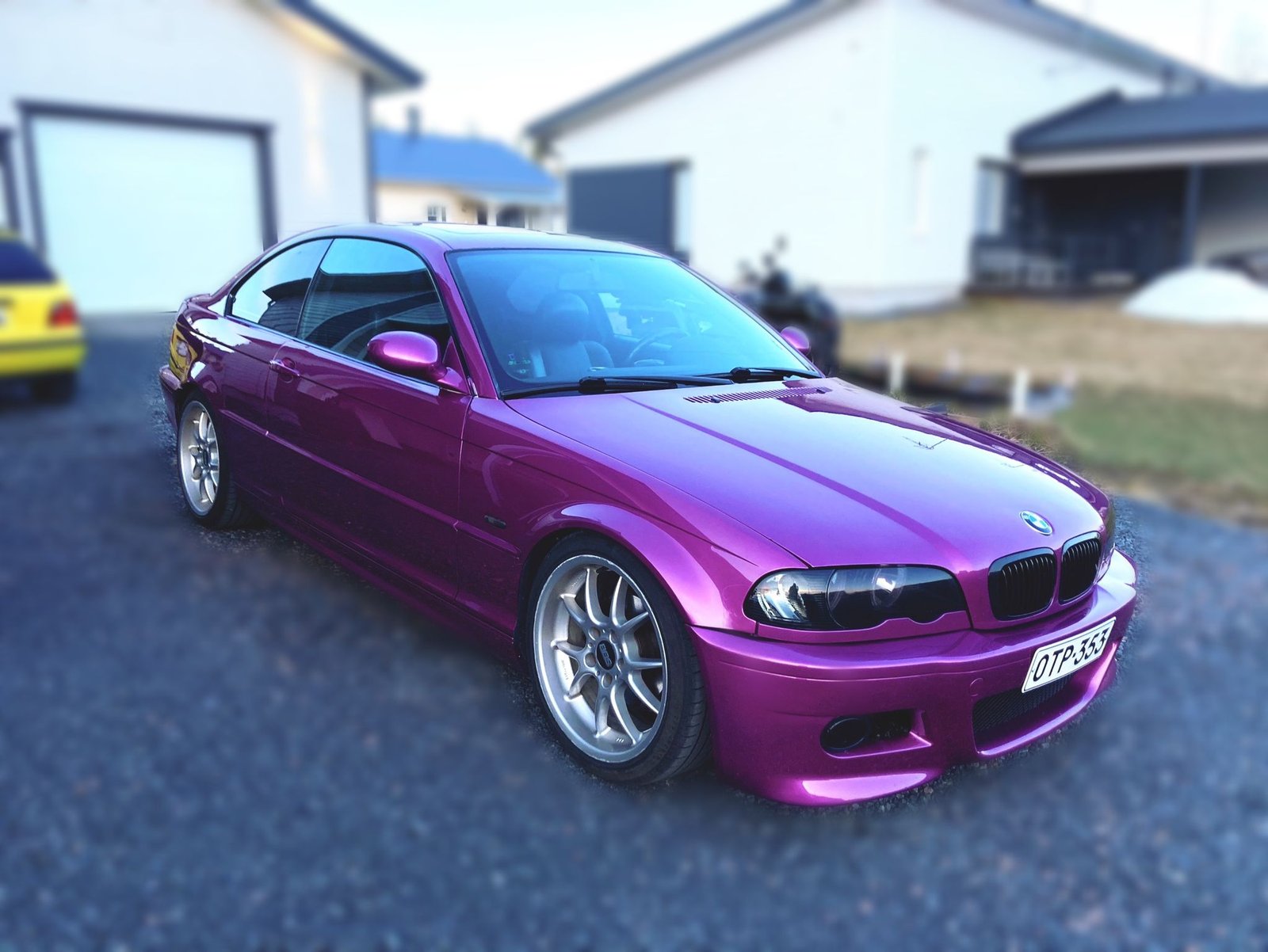 Purple color-shift BMW 3 Series E46 – Wicked Street Customs